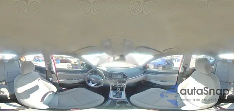 2020 Hyundai Elantra Sel z USA, uszkodzony, nr VIN 5NPD84LF1LH626682